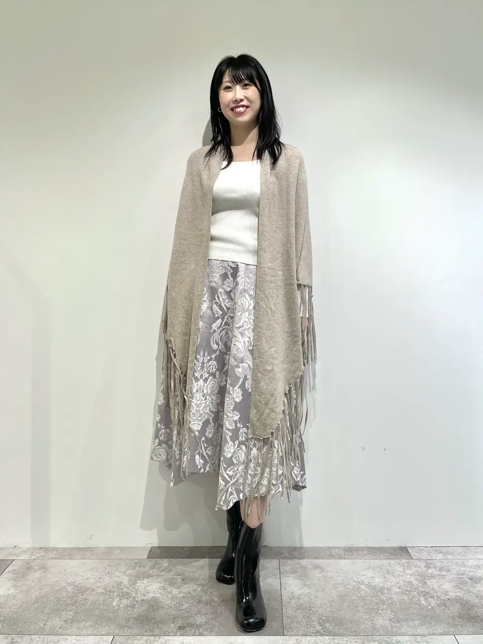 GRACE CONTINENTAL 端場　わかな コーディネート画像