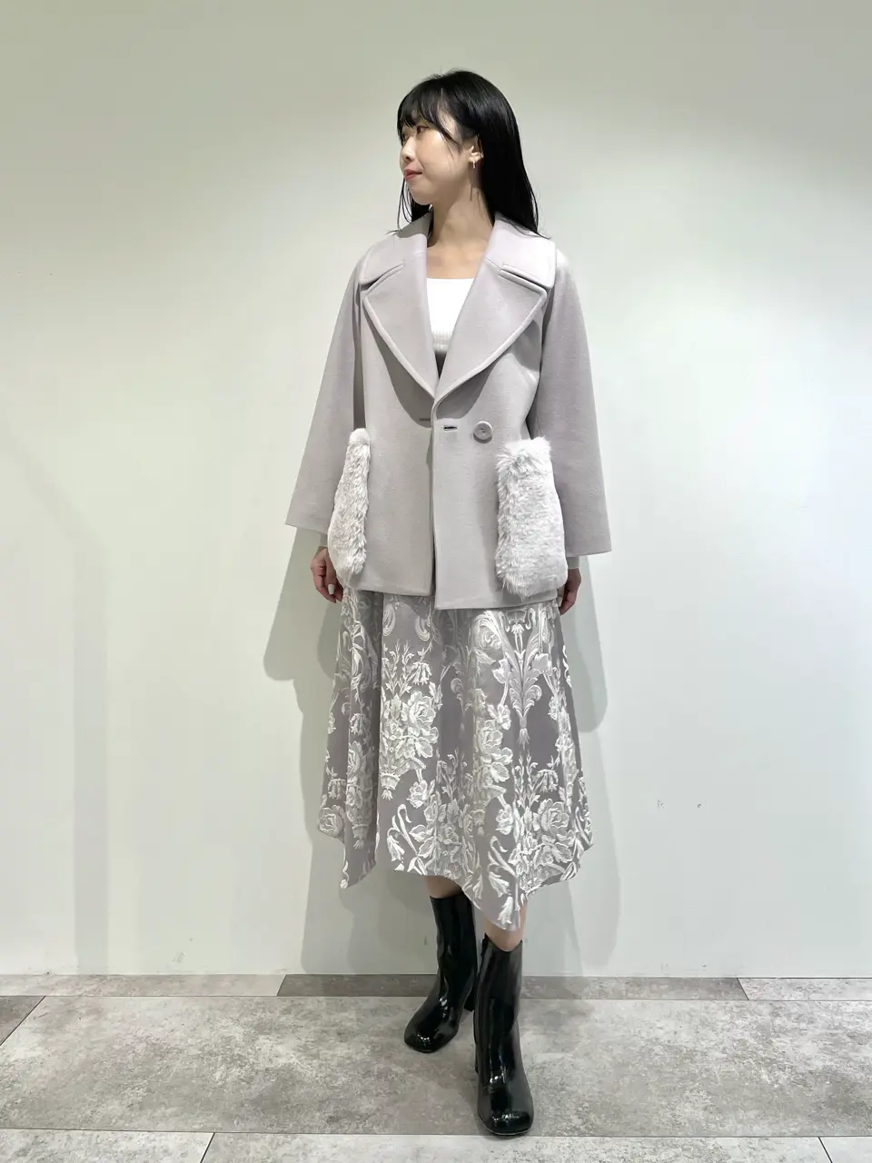  端場　わかな コーディネート画像