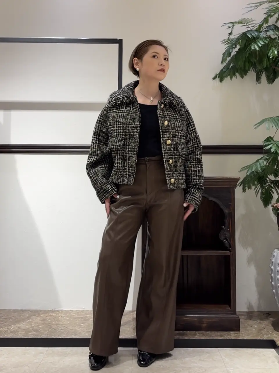 GRACE CONTINENTAL N.YURI コーディネート画像