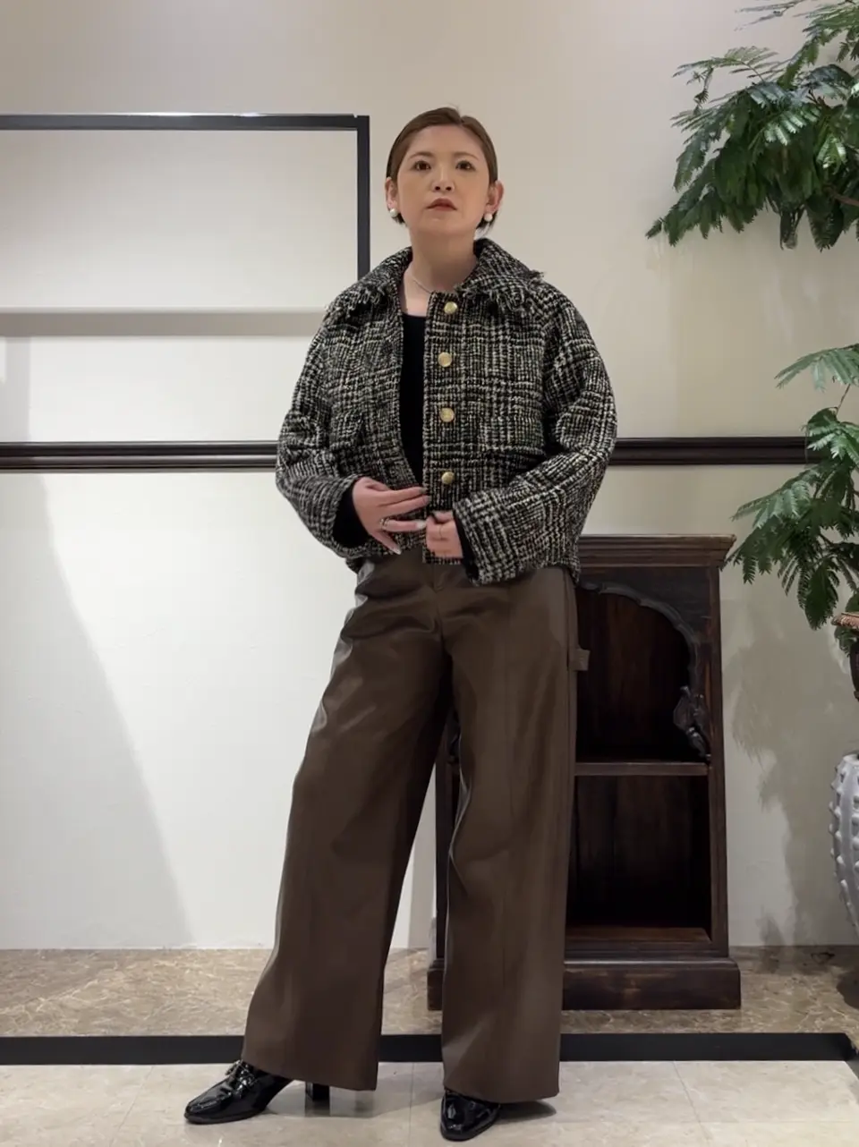 GRACE CONTINENTAL N.YURI コーディネート画像