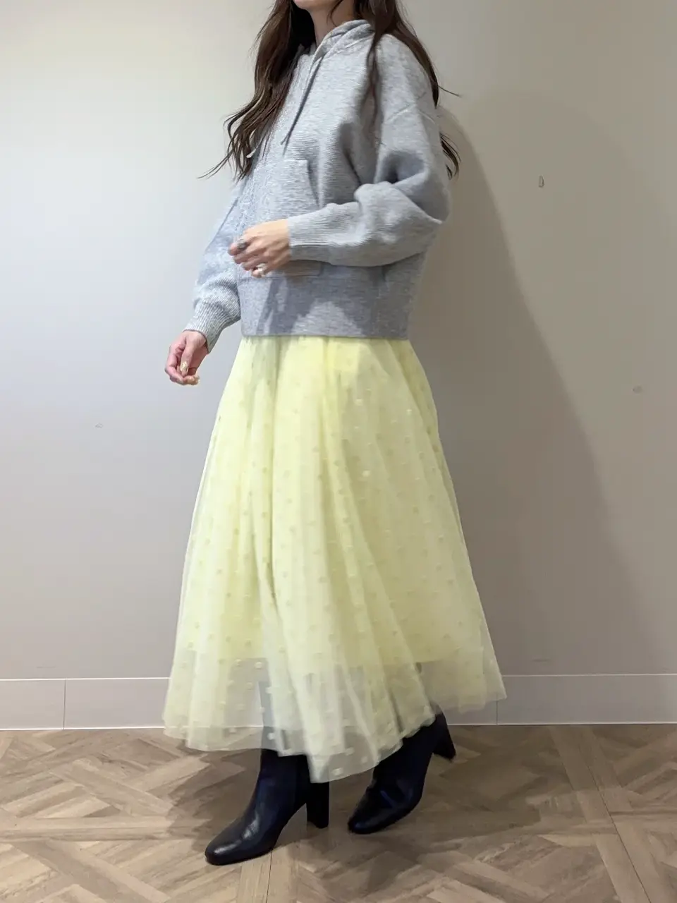 GRACE CONTINENTAL Hikaru Okada コーディネート画像