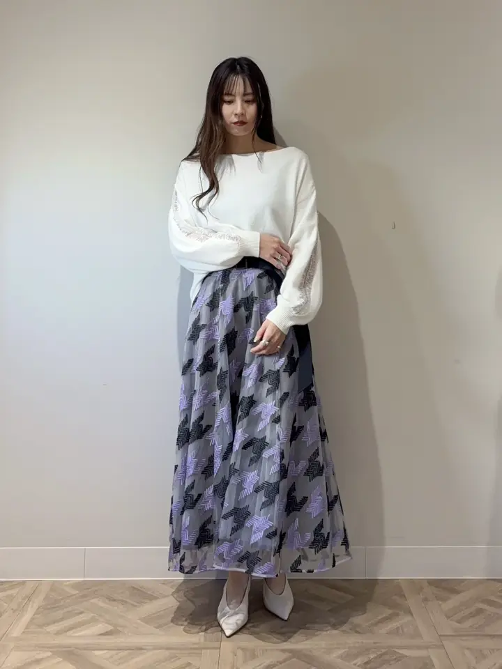 GRACE CONTINENTAL Hikaru Okada コーディネート画像