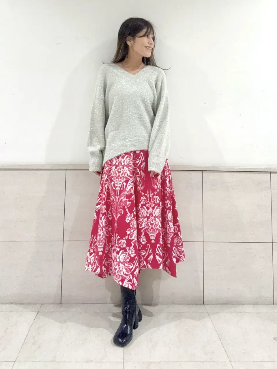 GRACE CONTINENTAL yukimi yonee コーディネート画像