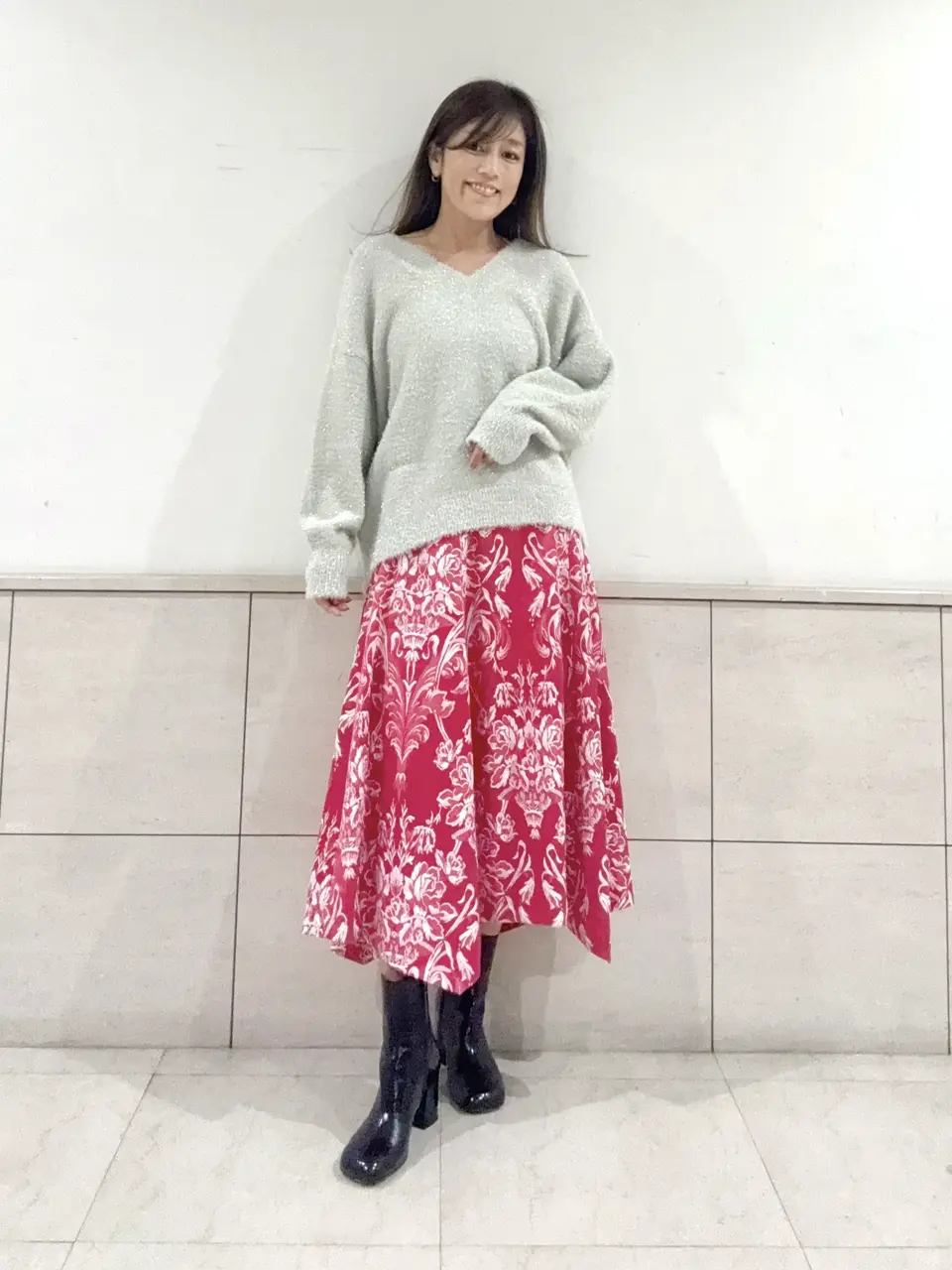 GRACE CONTINENTAL yukimi yonee コーディネート画像