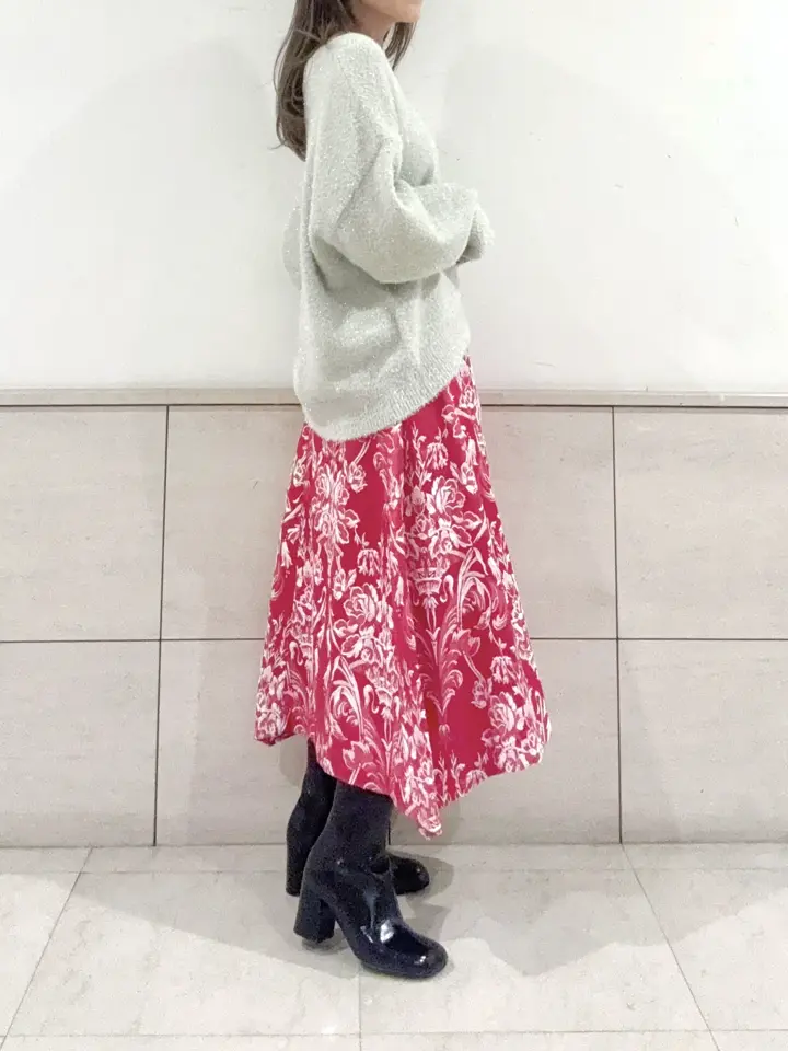 GRACE CONTINENTAL yukimi yonee コーディネート画像