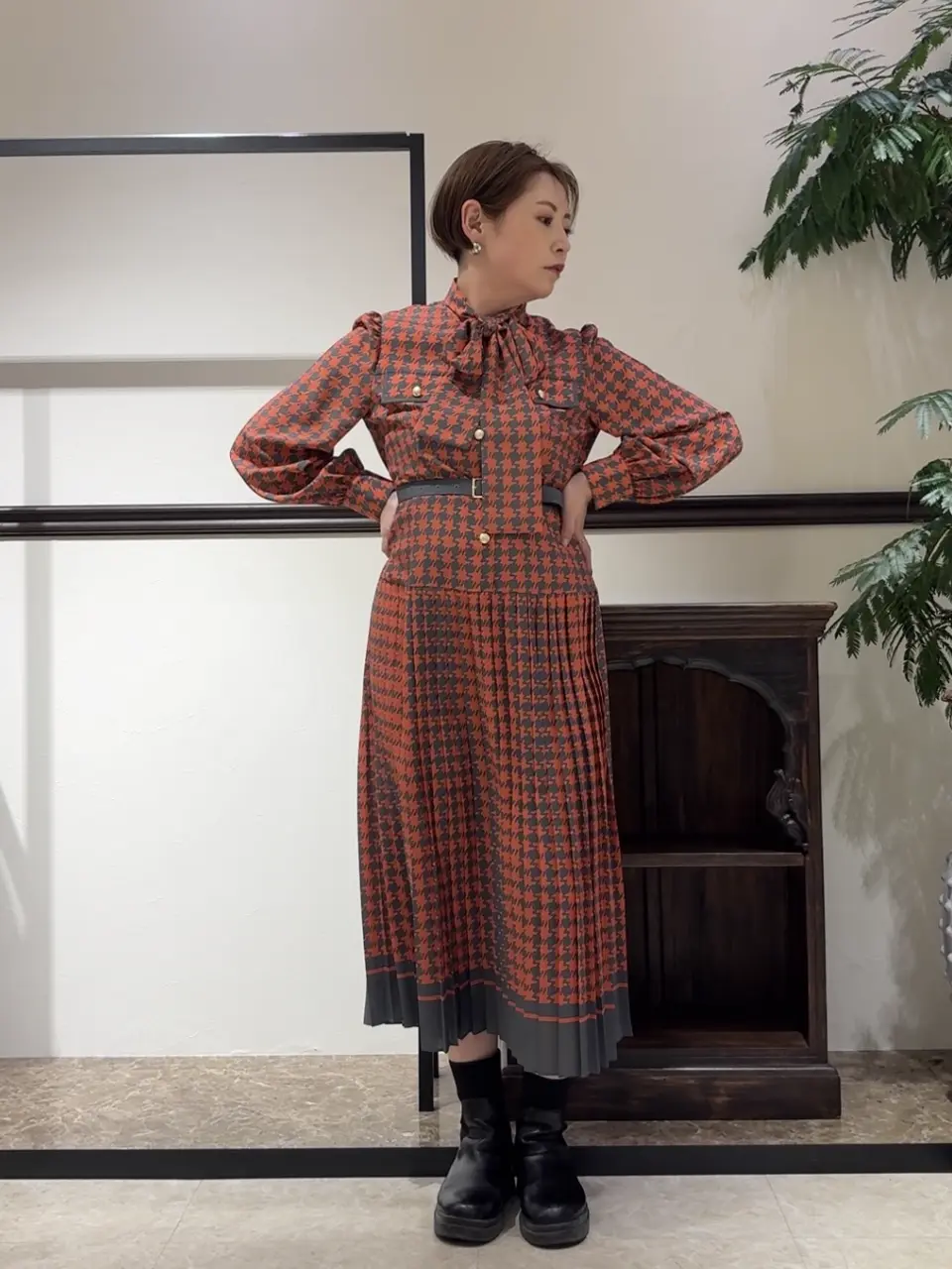 GRACE CONTINENTAL N.YURI コーディネート画像