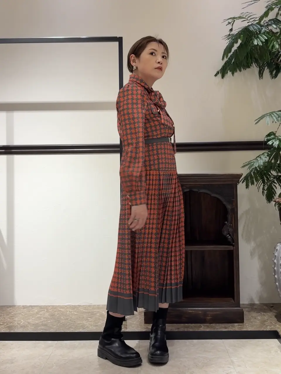 GRACE CONTINENTAL N.YURI コーディネート画像