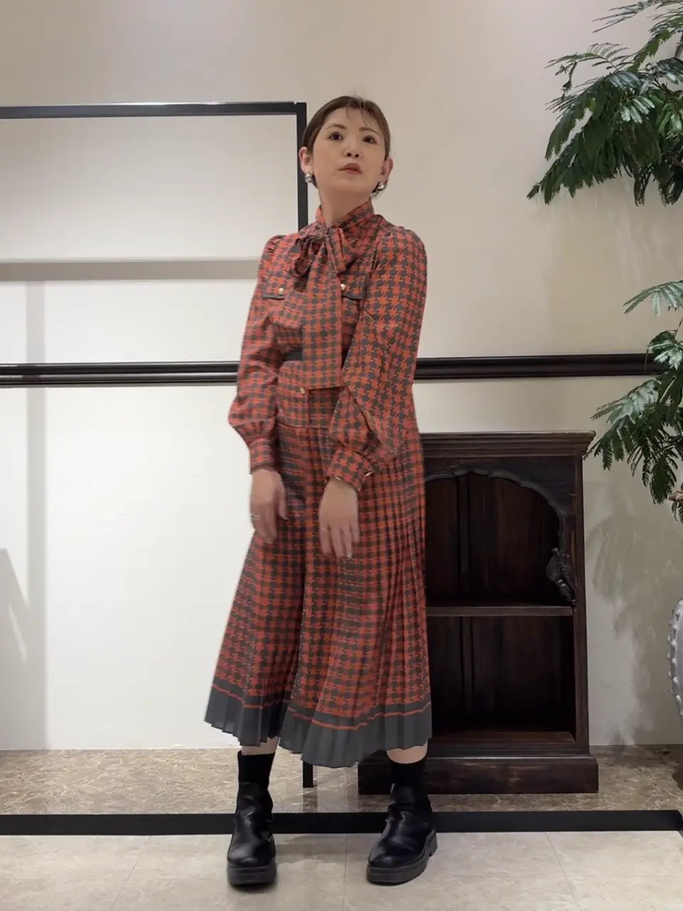 GRACE CONTINENTAL N.YURI コーディネート画像