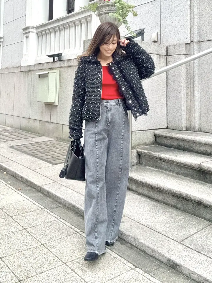 GRACE CONTINENTAL yukimi yonee コーディネート画像