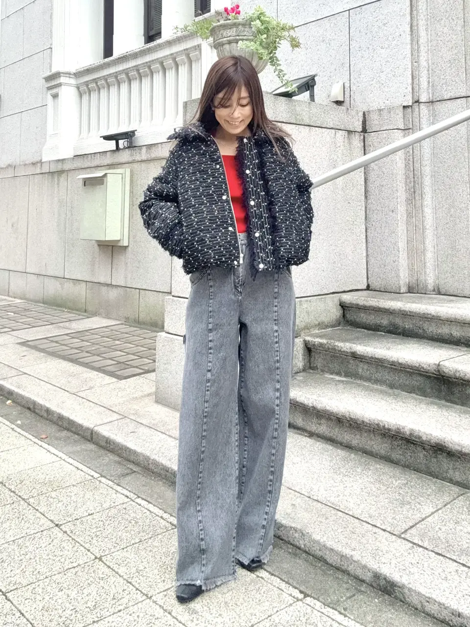 GRACE CONTINENTAL yukimi yonee コーディネート画像