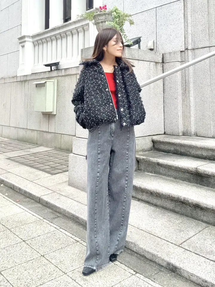 GRACE CONTINENTAL yukimi yonee コーディネート画像