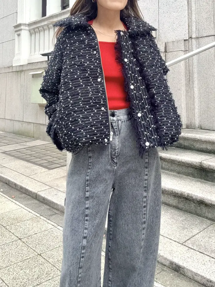 GRACE CONTINENTAL yukimi yonee コーディネート画像