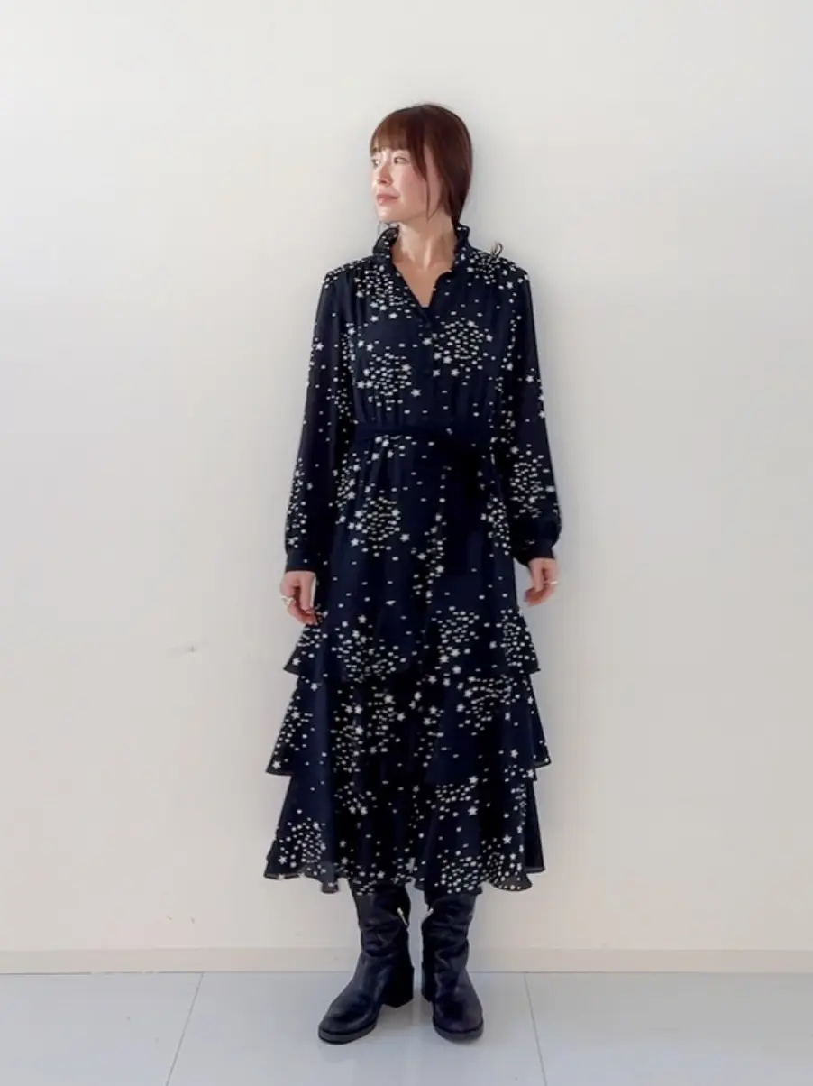  古川温子 コーディネート画像