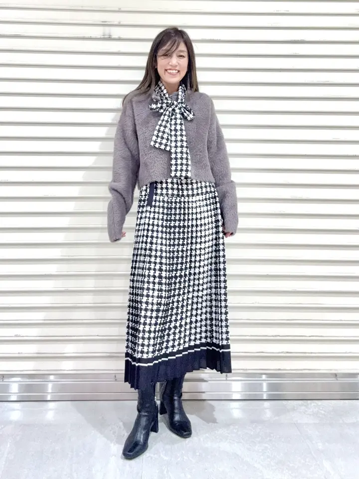 GRACE CONTINENTAL yukimi yonee コーディネート画像