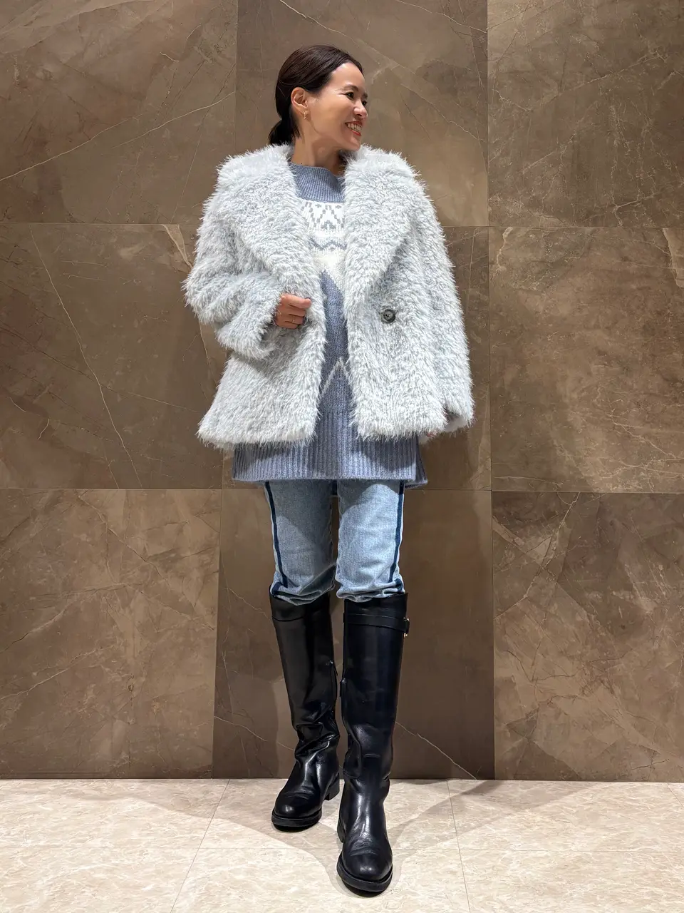 GRACE CONTINENTAL 穐山　香織 コーディネート画像