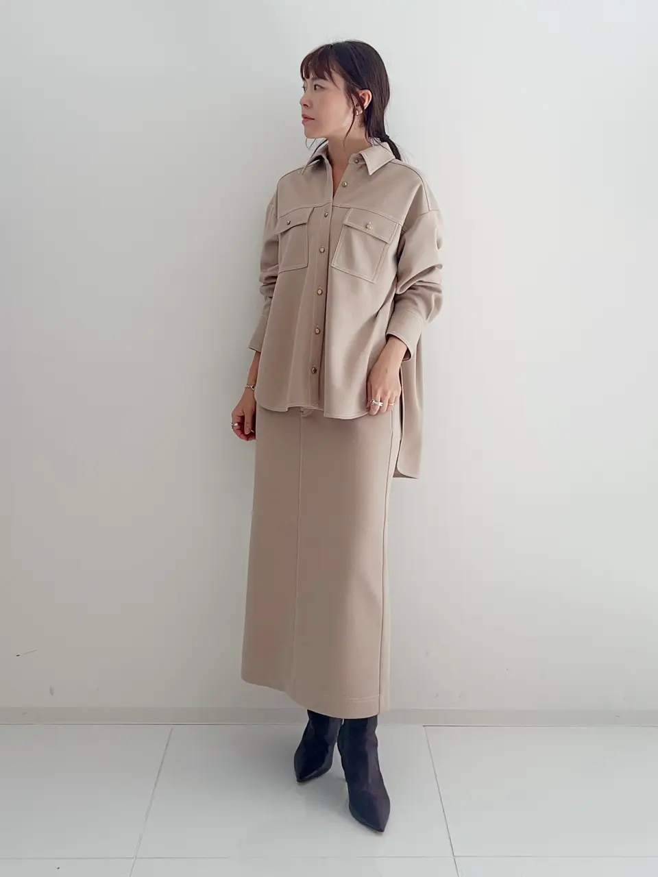  古川温子 コーディネート画像