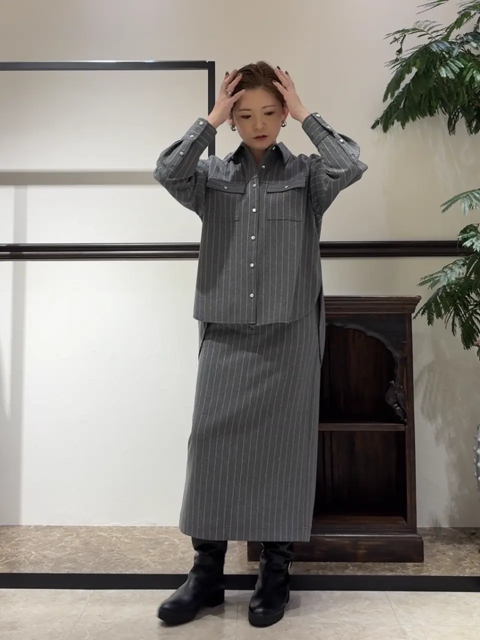 GRACE CONTINENTAL N.YURI コーディネート画像