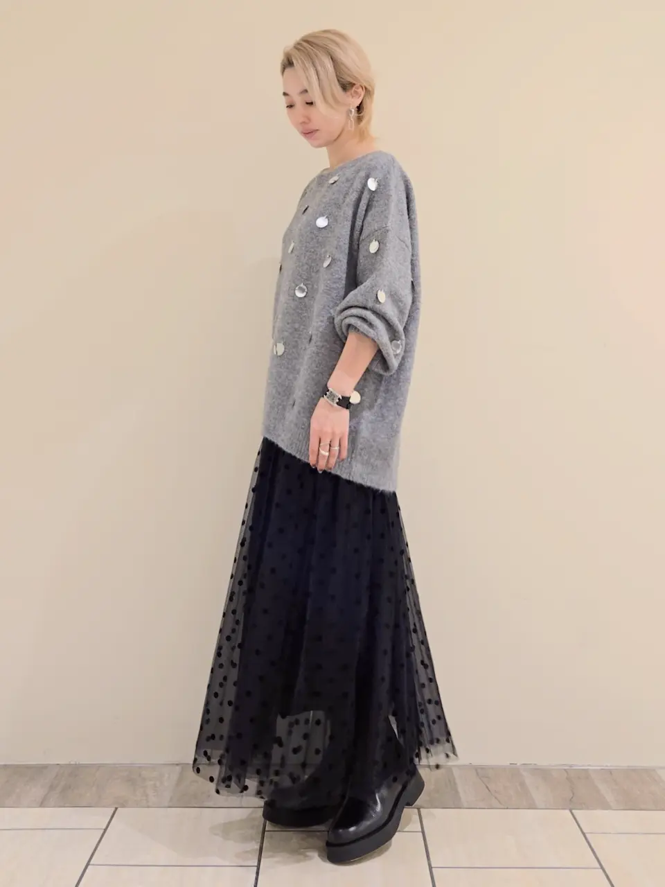 GRACE CONTINENTAL isono yui コーディネート画像