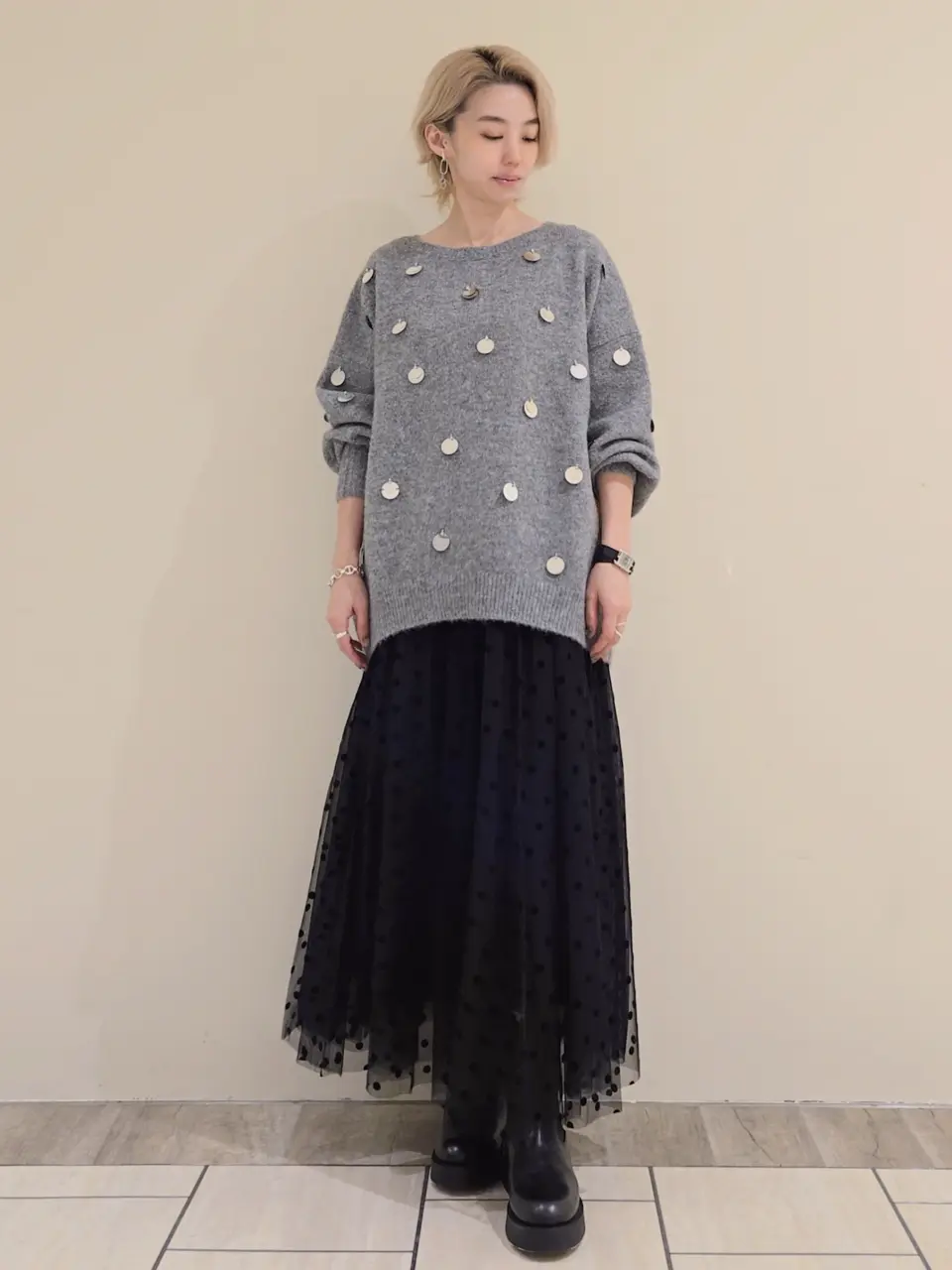 GRACE CONTINENTAL isono yui コーディネート画像