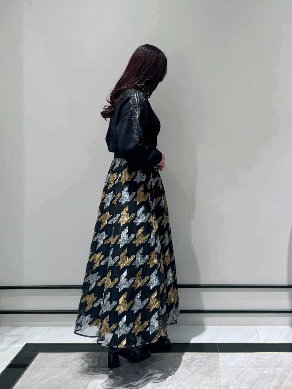 GRACE CONTINENTAL MOMOKO コーディネート画像