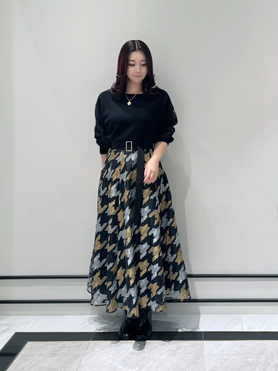 GRACE CONTINENTAL MOMOKO コーディネート画像