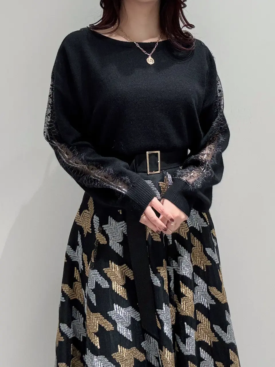 GRACE CONTINENTAL MOMOKO コーディネート画像