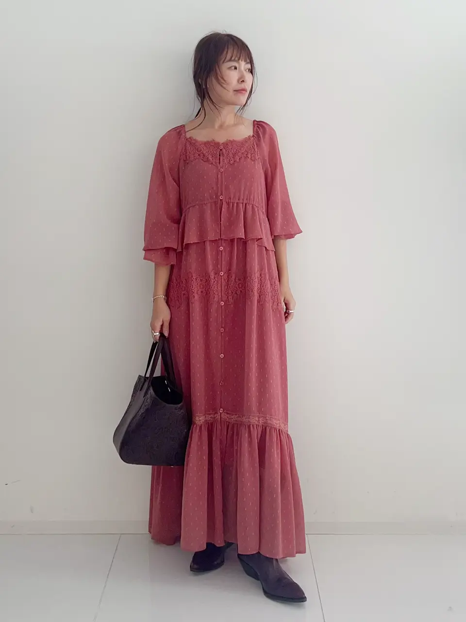  古川温子 コーディネート画像