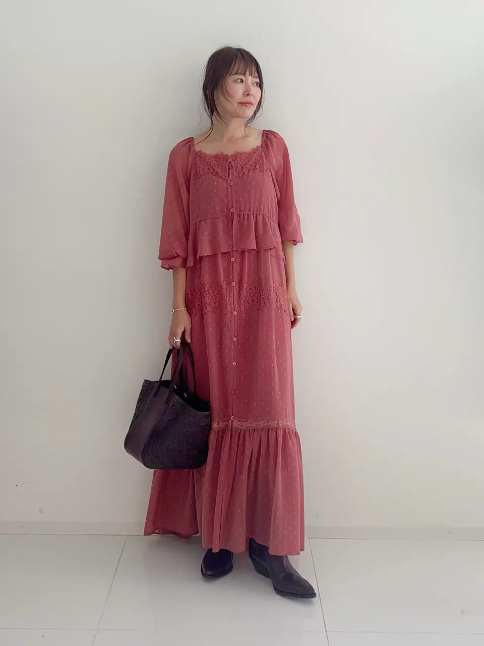 GRACE CONTINENTAL 古川温子 コーディネート画像