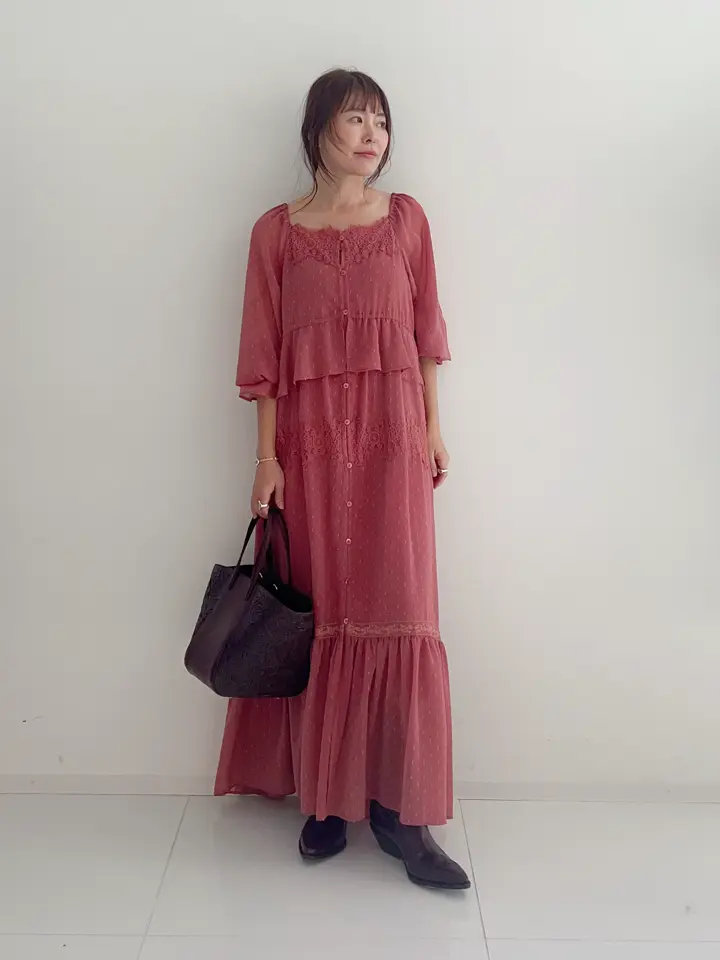 GRACE CONTINENTAL 古川温子 コーディネート画像