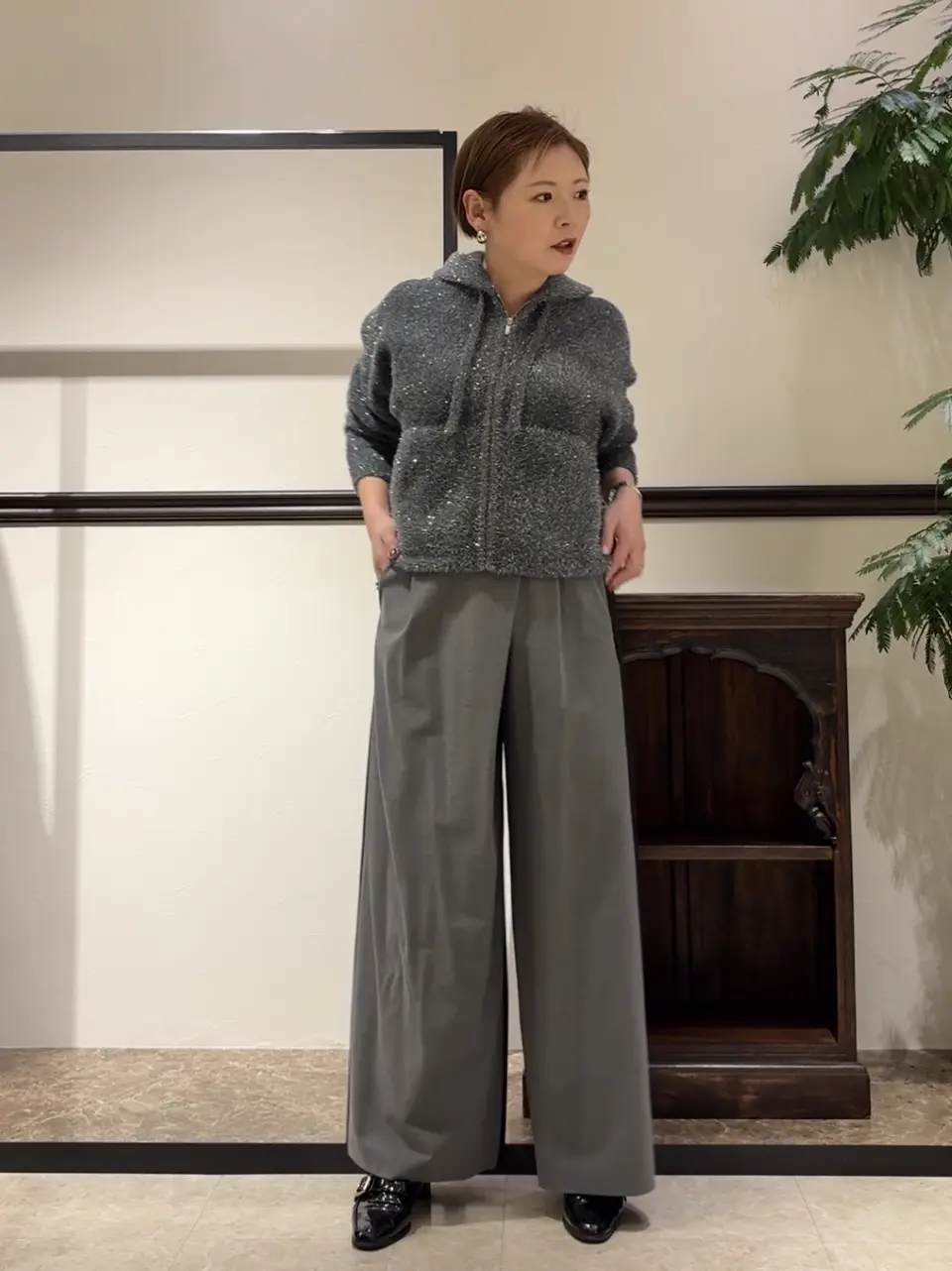 GRACE CONTINENTAL N.YURI コーディネート画像