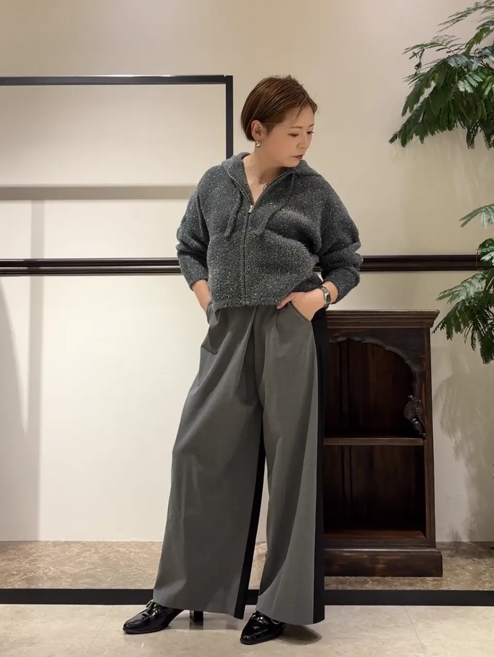 GRACE CONTINENTAL N.YURI コーディネート画像