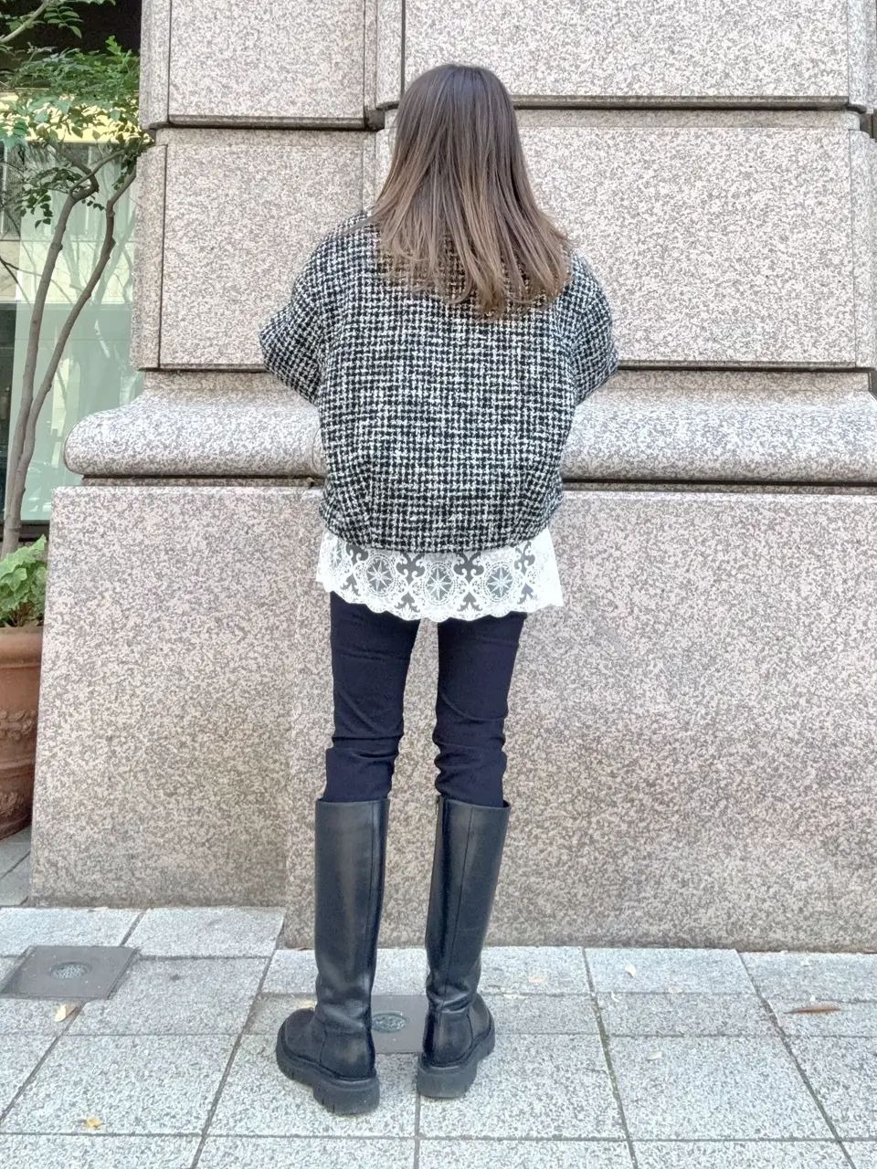 GRACE CONTINENTAL yukimi yonee コーディネート画像