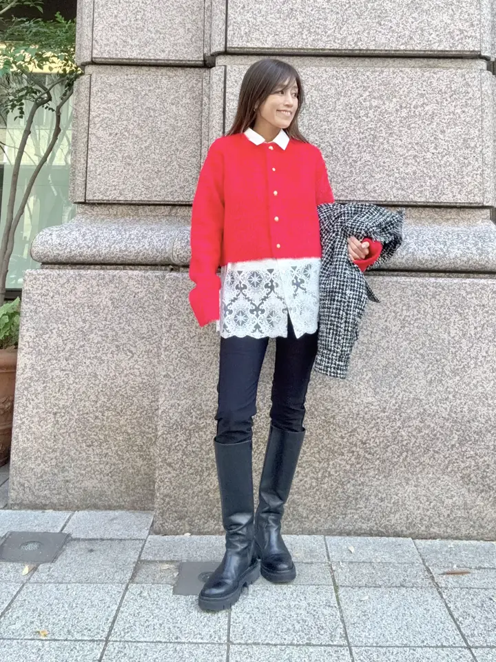 GRACE CONTINENTAL yukimi yonee コーディネート画像