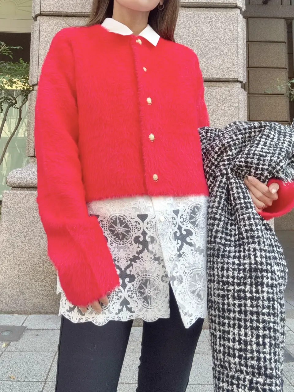 GRACE CONTINENTAL yukimi yonee コーディネート画像