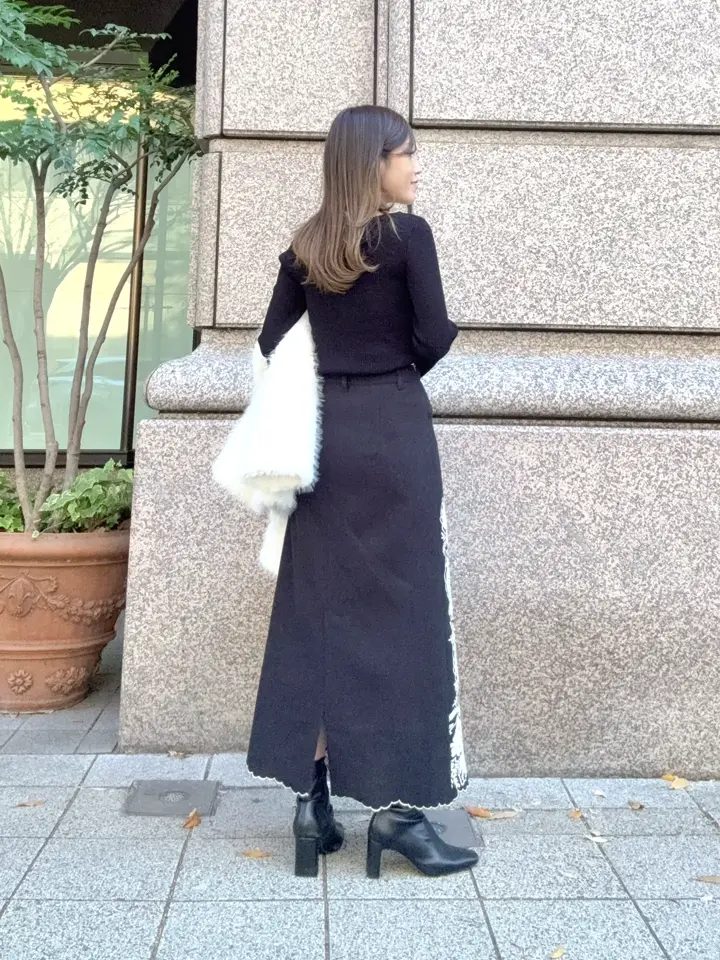 GRACE CONTINENTAL yukimi yonee コーディネート画像