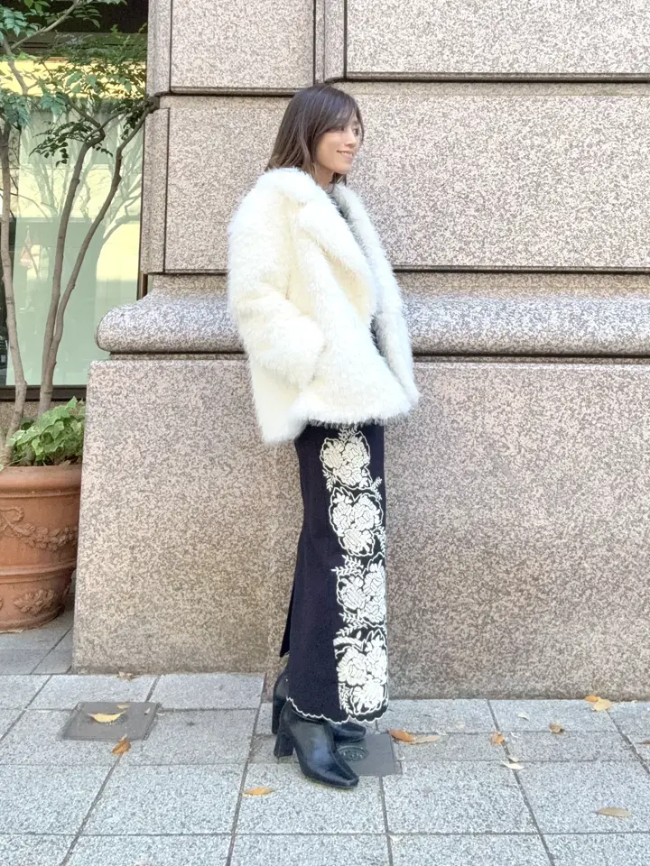 GRACE CONTINENTAL yukimi yonee コーディネート画像