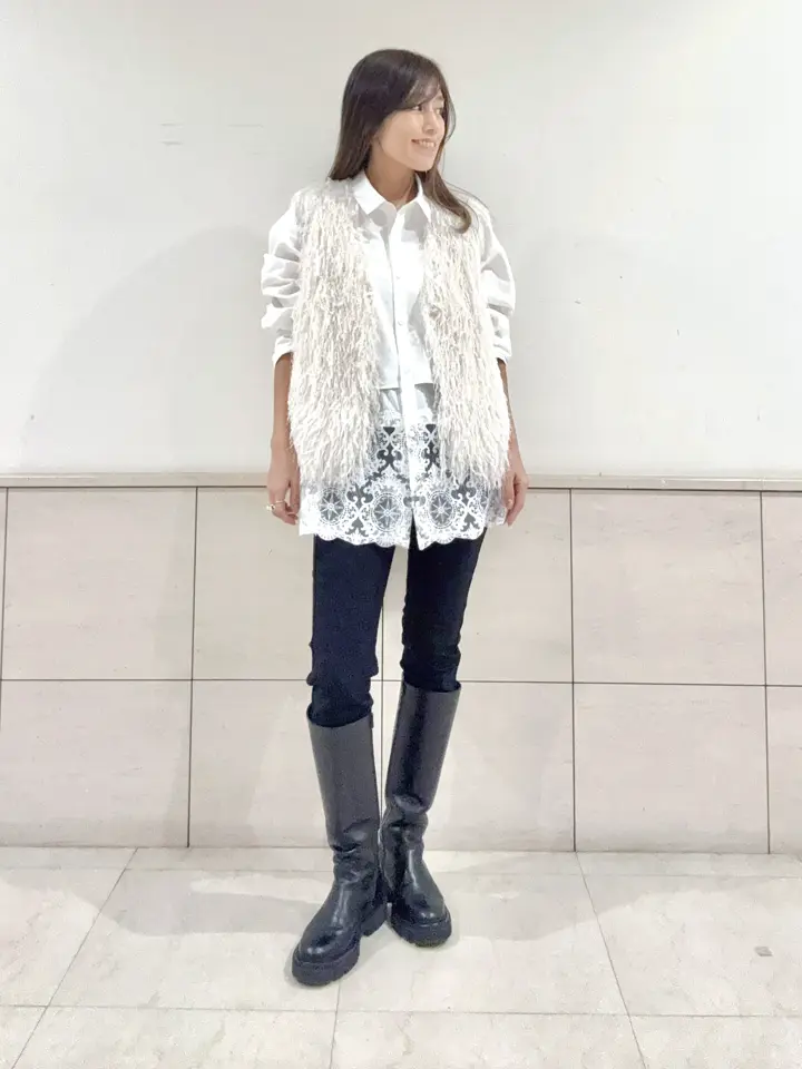 GRACE CONTINENTAL yukimi yonee コーディネート画像