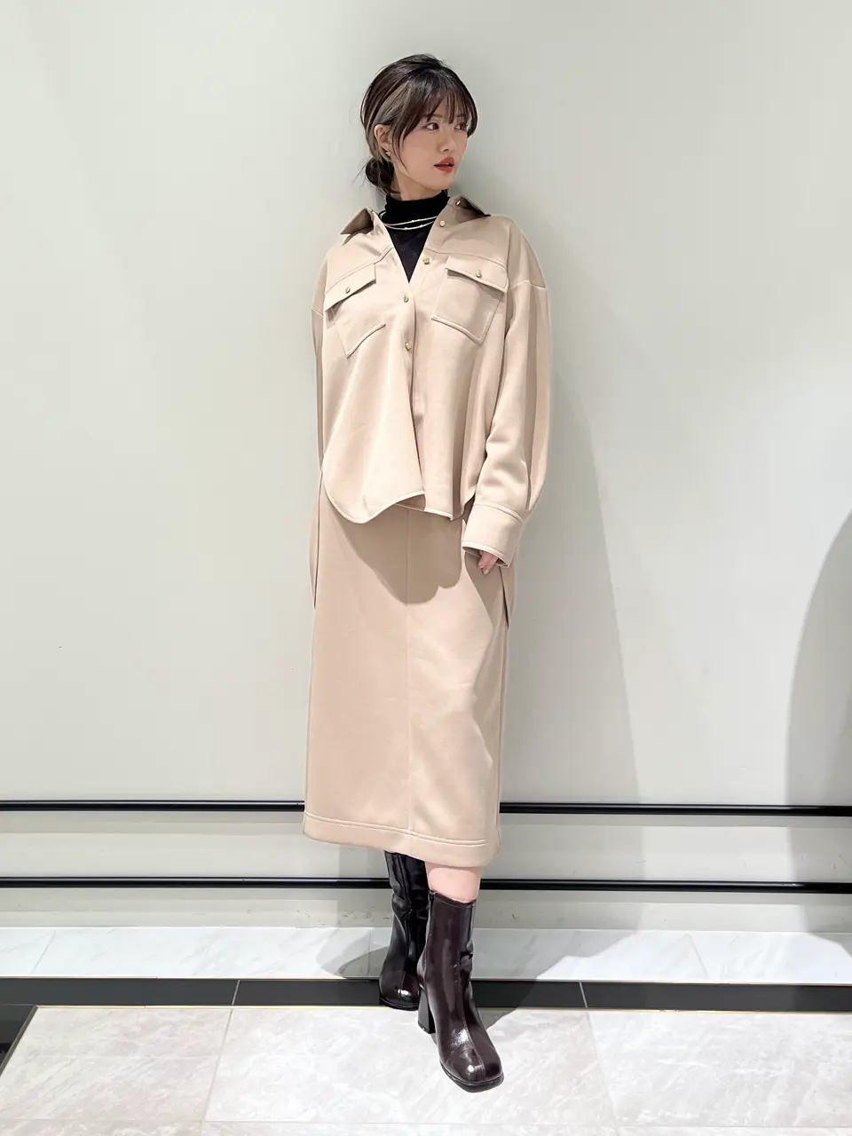 GRACE CONTINENTAL A.Kameyama コーディネート画像