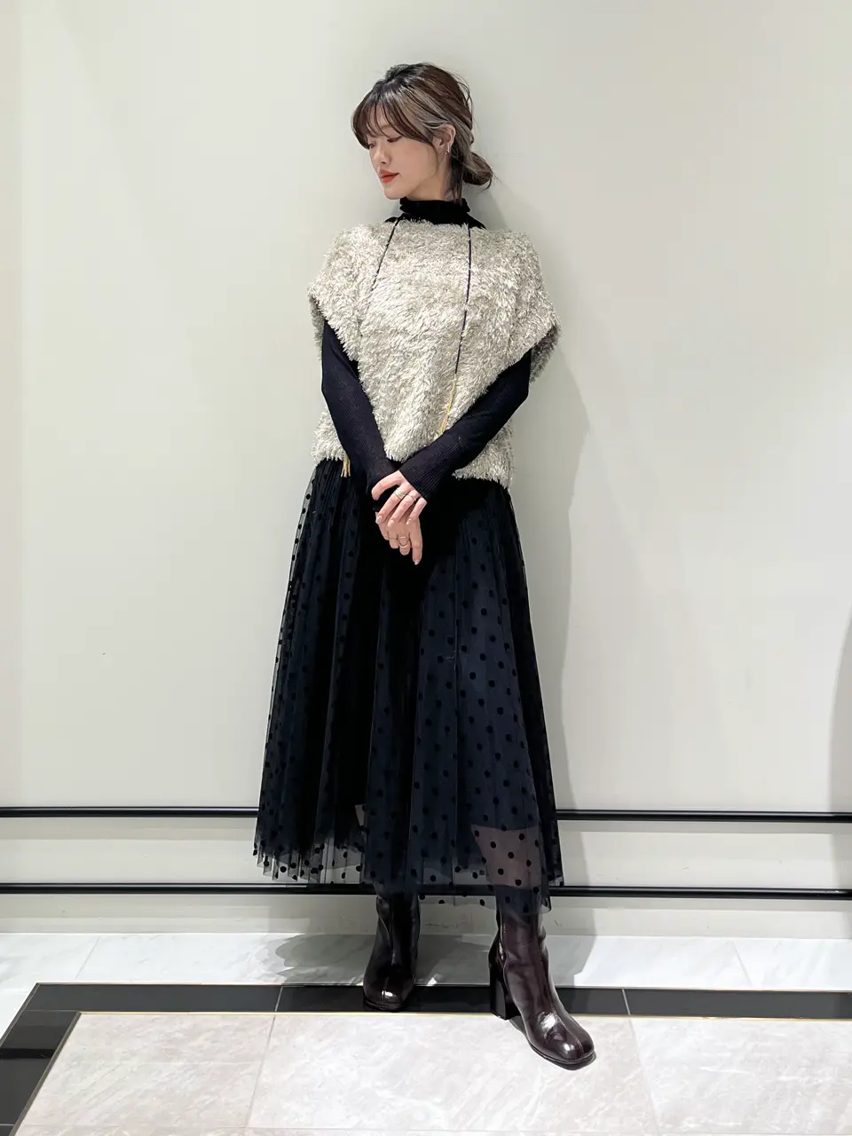 GRACE CONTINENTAL A.Kameyama コーディネート画像