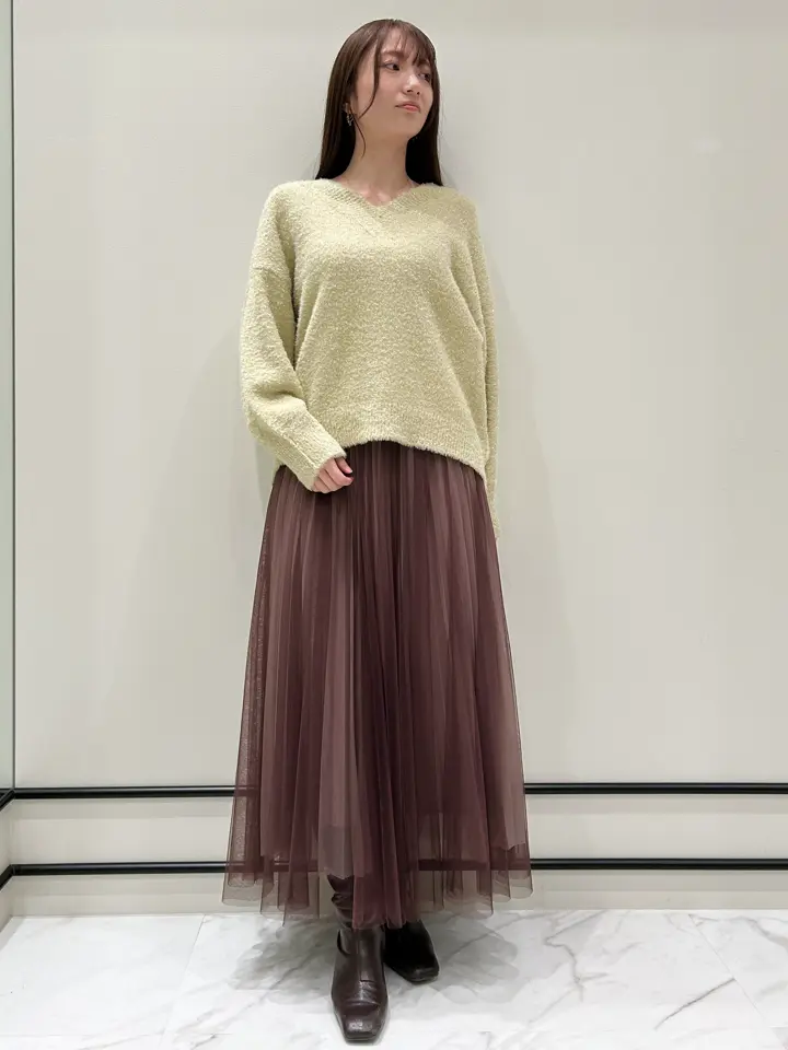 GRACE CONTINENTAL 若園　ひかり コーディネート画像