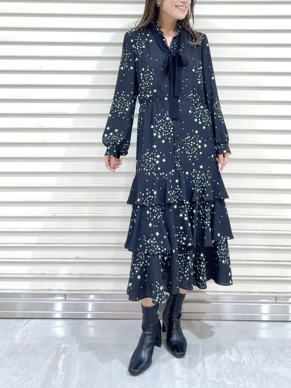 GRACE CONTINENTAL yukimi yonee コーディネート画像