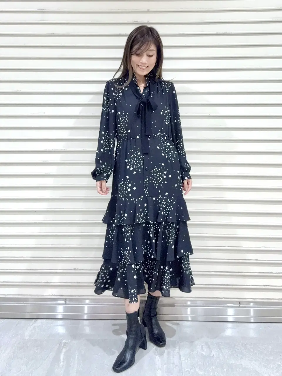 GRACE CONTINENTAL yukimi yonee コーディネート画像