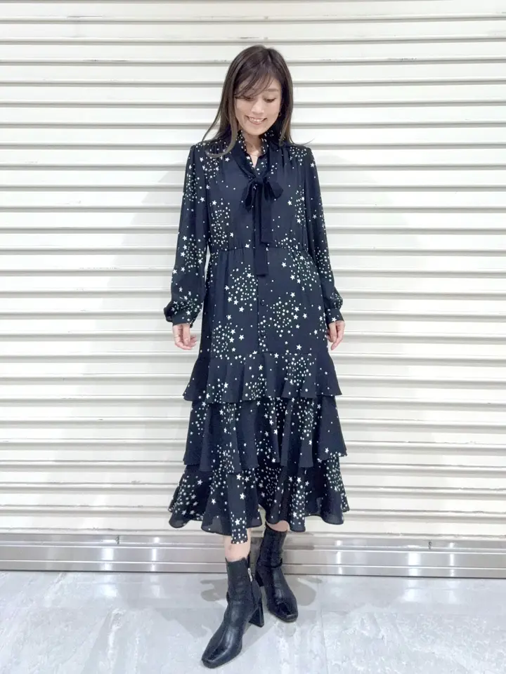 GRACE CONTINENTAL yukimi yonee コーディネート画像