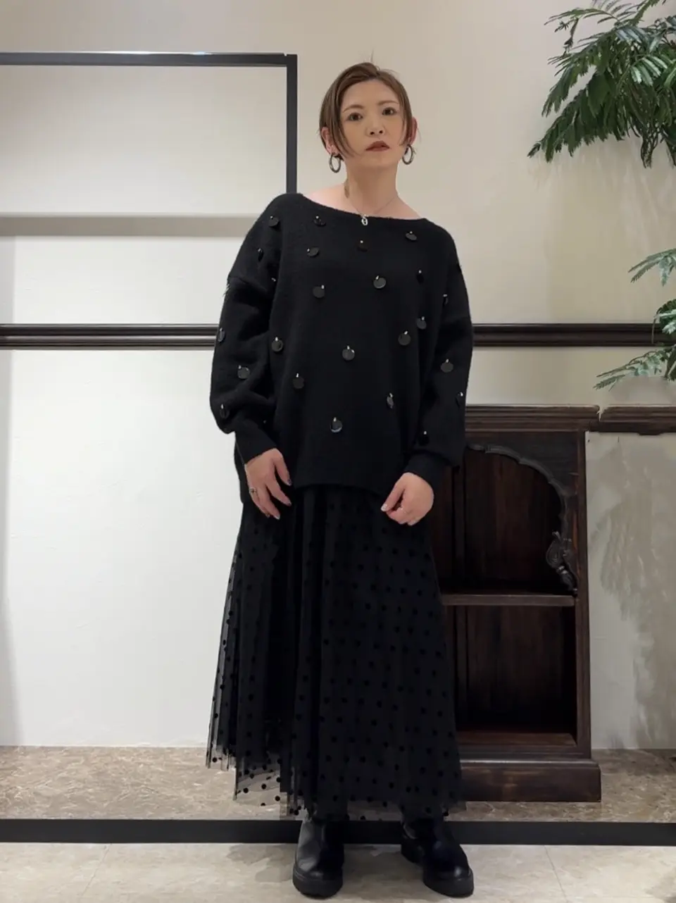 GRACE CONTINENTAL N.YURI コーディネート画像