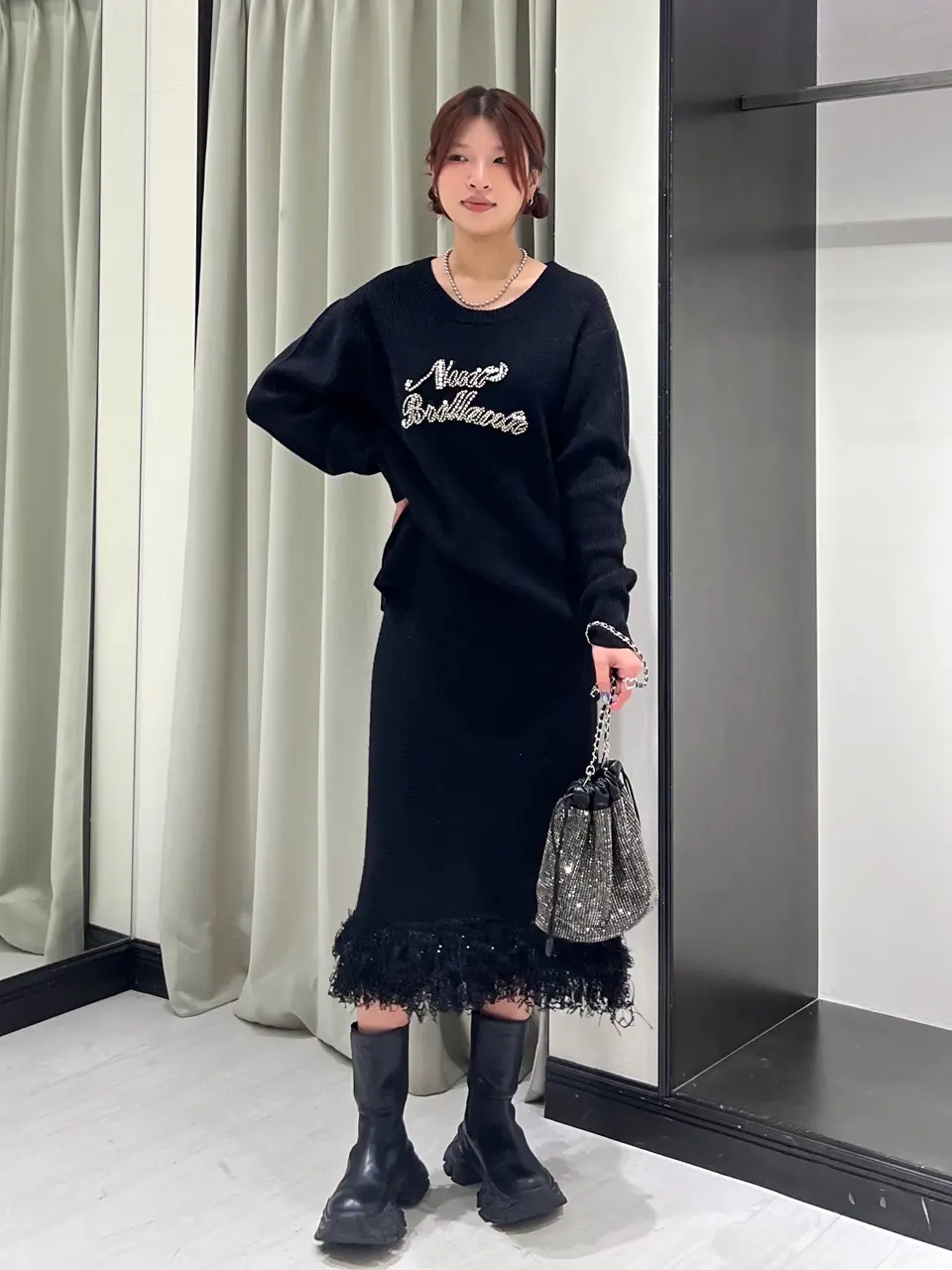 GRACE CONTINENTAL NORIA コーディネート画像