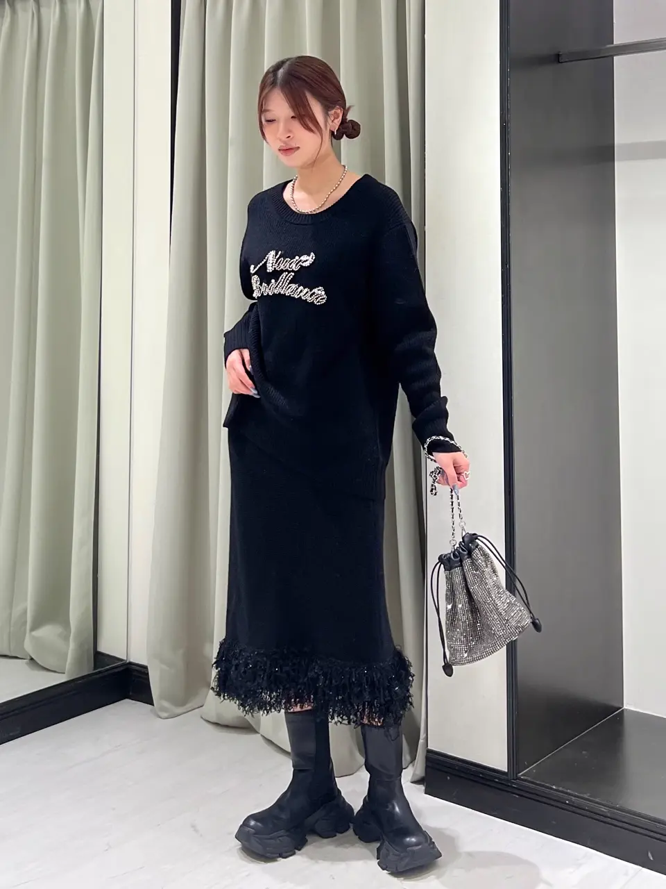 GRACE CONTINENTAL NORIA コーディネート画像