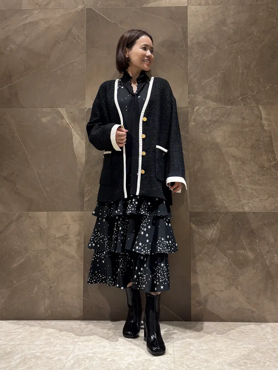 GRACE CONTINENTAL 穐山　香織 コーディネート画像