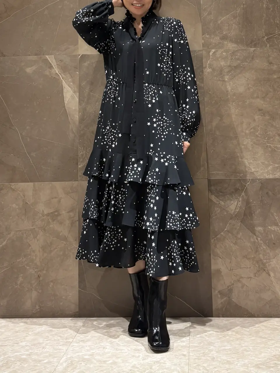 GRACE CONTINENTAL 穐山　香織 コーディネート画像