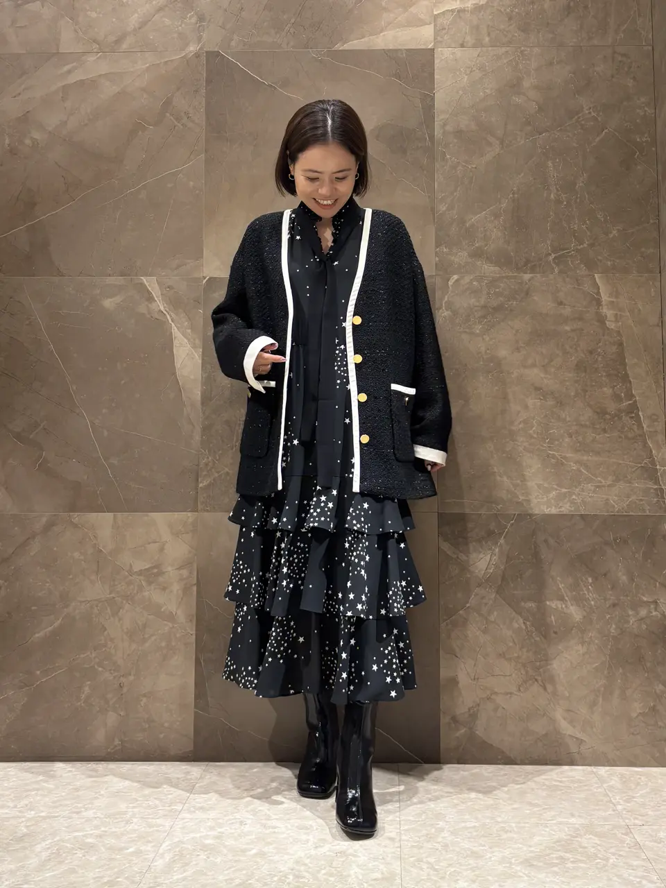 GRACE CONTINENTAL 穐山　香織 コーディネート画像