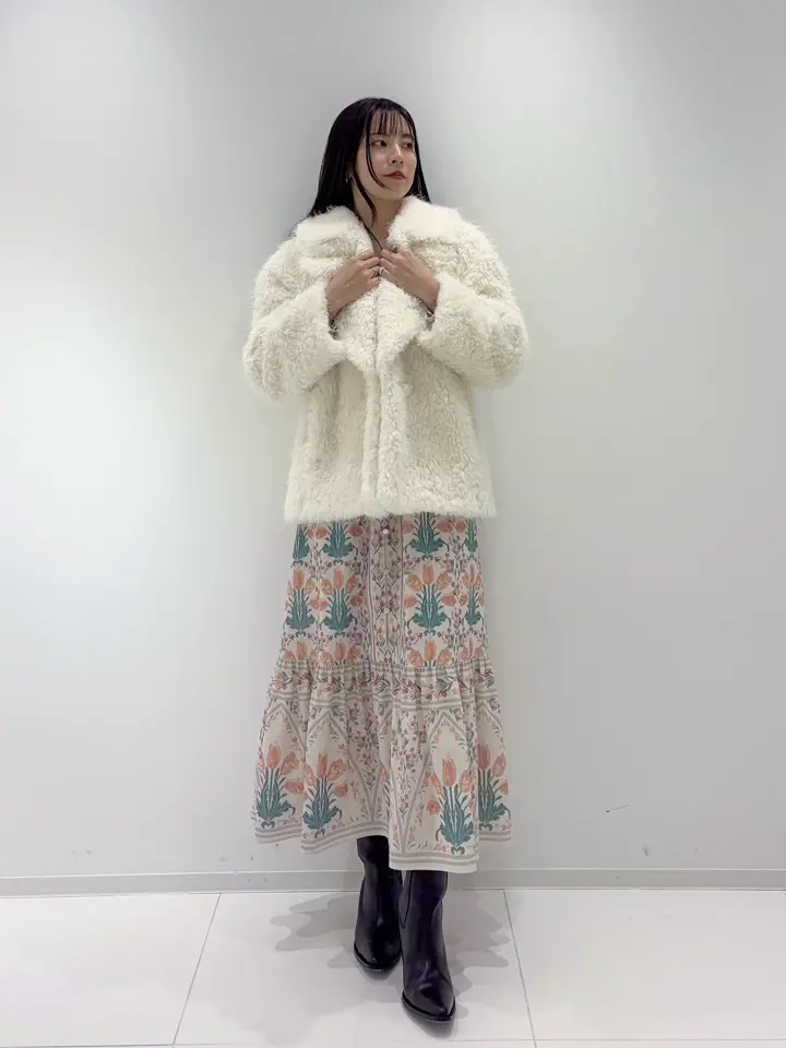 GRACE CONTINENTAL Hikaru Okada コーディネート画像